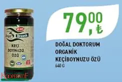 DOĞAL DOKTORUM ORGANİK KEÇİBOYNUZU ÖZÜ 640 G DOĞAL DOKTORUM ORGANİK KEÇİBOYNUZU ÖZÜ 640 G